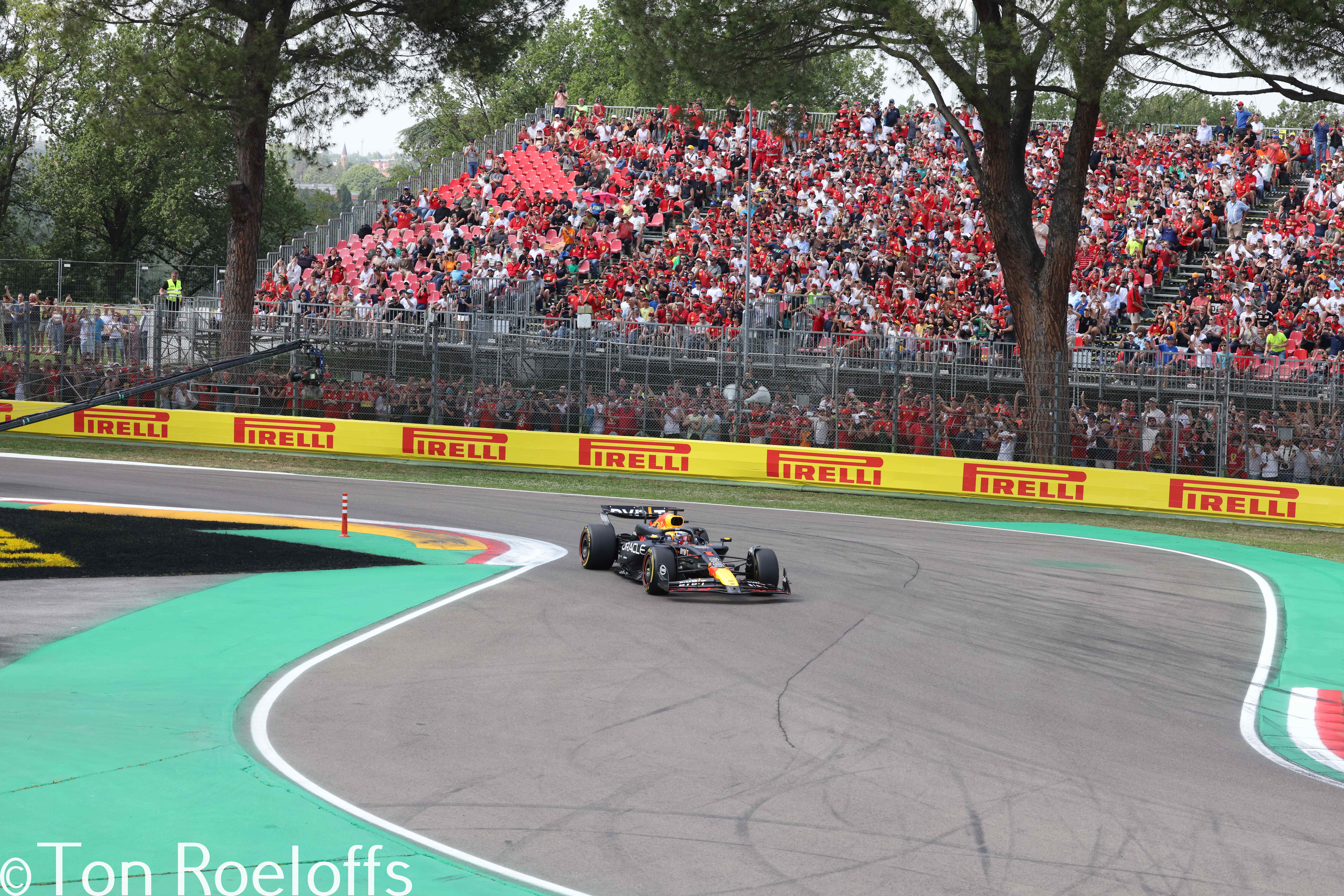 Verstappen pitbox